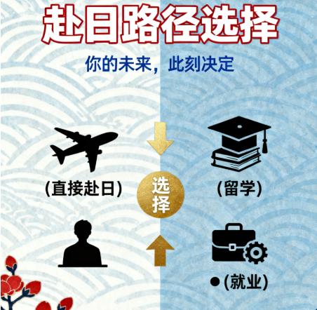 赴日工作怎么选？直接就业 or 先留学再求职？一文详解两条路径优劣